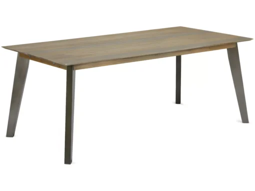 Table à Manger Extensible Malaga - Rectangulaire - 6 à 8 Couverts - Acacia Massif Et - Marron -Meilleur Meubles Magasin table a manger 18872777