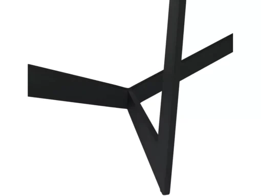 Table à Manger Extensible Tokyo - Rectangulaire - 6 à 10 Couverts - MDF Et Métal - Noir -Meilleur Meubles Magasin table a manger 18873699