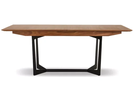Table à Manger Extensible Tokyo - Rectangulaire - 6 à 10 Couverts - MDF Et Métal - Noyer -Meilleur Meubles Magasin table a manger 18873705