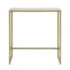 Table De Bar Effet Marbre Table Haute De Bar Table à Manger - Doré, FSB34-G -Meilleur Meubles Magasin table a manger 20021135