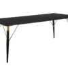 Table à Manger Amagi 120x80 Noir Or -Meilleur Meubles Magasin table a manger 21688181