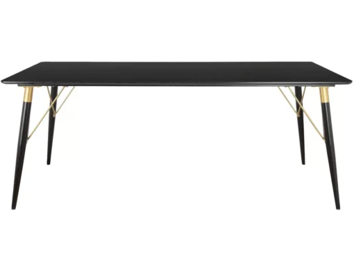 Table à Manger Amagi 120x80 Noir Or -Meilleur Meubles Magasin table a manger 21688183
