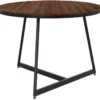 Table à Manger Luka 100 Cm Noyer Noir -Meilleur Meubles Magasin table a manger 21688505
