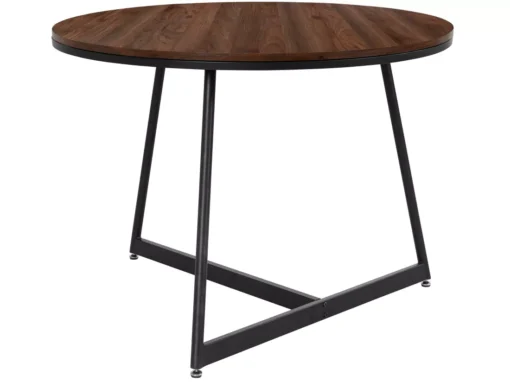 Table à Manger Luka 100 Cm Noyer Noir -Meilleur Meubles Magasin table a manger 21688511