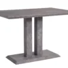 Table Malin 120 Cm Aspect Béton -Meilleur Meubles Magasin table a manger 21689483