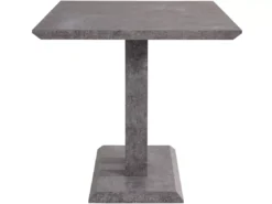 Table Malin 120 Cm Aspect Béton -Meilleur Meubles Magasin table a manger 21689487