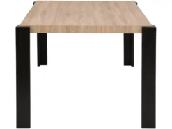 Table à Manger Otago 120 Cm Chêne Noir -Meilleur Meubles Magasin table a manger 21689709