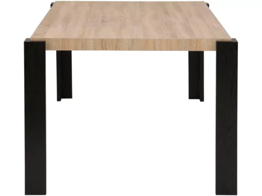 Table à Manger Otago 120 Cm Chêne Noir -Meilleur Meubles Magasin table a manger 21689709
