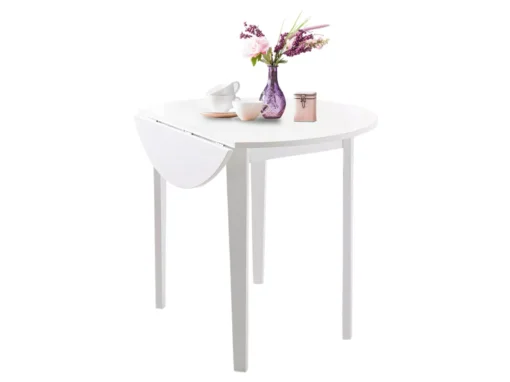 Table Ronde Trend Blanc -Meilleur Meubles Magasin table a manger 21690075