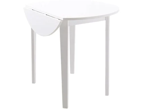 Table Ronde Trend Blanc -Meilleur Meubles Magasin table a manger 21690079