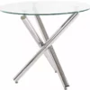 Jordan Table à Manger Verre Chrome -Meilleur Meubles Magasin table a manger 21720283