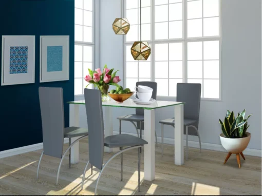Table Norma M Blanc -Meilleur Meubles Magasin table a manger 21743633