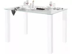Table Norma M Blanc -Meilleur Meubles Magasin table a manger 21743641