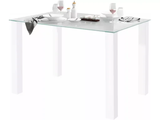 Table Norma M Blanc -Meilleur Meubles Magasin table a manger 21743641
