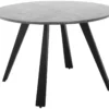 Table à Manger Iwaki 110/190 Cm Béton -Meilleur Meubles Magasin table a manger 23622139