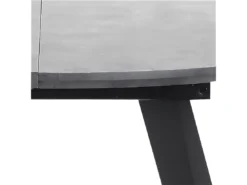 Table à Manger Iwaki 110/190 Cm Béton -Meilleur Meubles Magasin table a manger 23622143