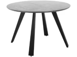 Table à Manger Iwaki 110/190 Cm Béton -Meilleur Meubles Magasin table a manger 23622145