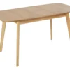 Table De Salle à Manger Extensible Ton Bois Clair 120/150 X 75 Cm MADOX -Meilleur Meubles Magasin table a manger 24501109