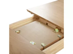 Table De Salle à Manger Extensible Ton Bois Clair 120/150 X 75 Cm MADOX -Meilleur Meubles Magasin table a manger 24501119