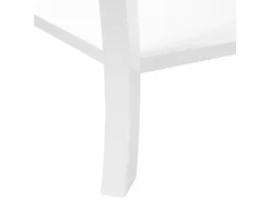 Table Basse Blanche Avec étagère HARTFORD -Meilleur Meubles Magasin table basse 12309885