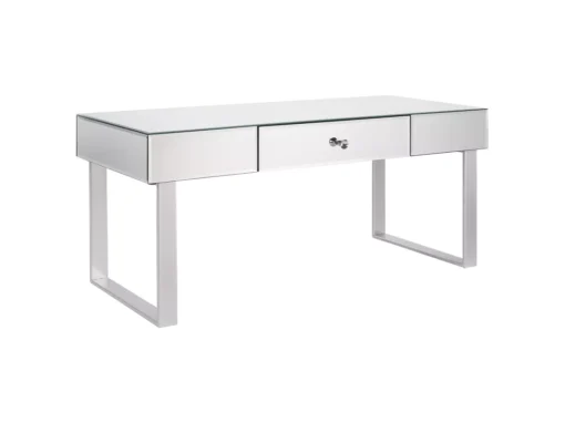 Table Basse Argentée Avec Tiroir NESLE -Meilleur Meubles Magasin table basse 12643031