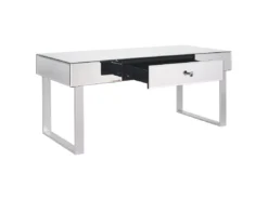 Table Basse Argentée Avec Tiroir NESLE -Meilleur Meubles Magasin table basse 12643035