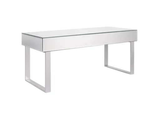 Table Basse Argentée Avec Tiroir NESLE -Meilleur Meubles Magasin table basse 12643037