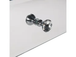 Table Basse Argentée Avec Tiroir NESLE -Meilleur Meubles Magasin table basse 12643041