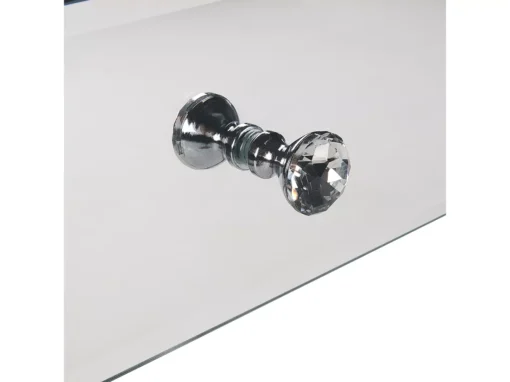 Table Basse Argentée Avec Tiroir NESLE -Meilleur Meubles Magasin table basse 12643041