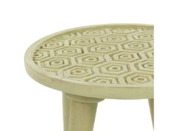 Lot De 2 Tables D'appoint En Bois De Manguier Vert Clair MAHARO -Meilleur Meubles Magasin table basse 13320291