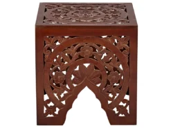 Lot De 2 Tables D'appoint Teinte Sombre SHUKUR -Meilleur Meubles Magasin table basse 13320313