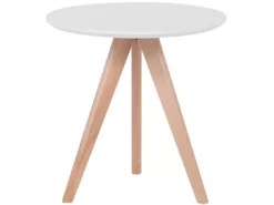 Lot De 3 Tables Appoint Blanches VEGAS -Meilleur Meubles Magasin table basse 16138297