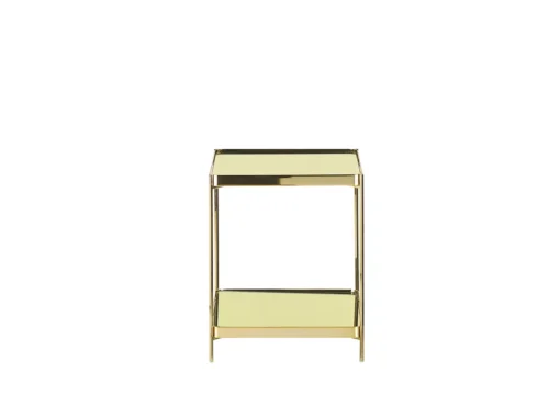 Table Appoint Dorée 41 X 41 X 50 Cm ALSEA -Meilleur Meubles Magasin table basse 16139125