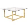 Table Basse Dorée En Verre CRYSTAL -Meilleur Meubles Magasin table basse 16208015