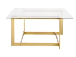 Table Basse Dorée En Verre CRYSTAL -Meilleur Meubles Magasin table basse 16208021