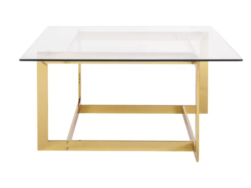 Table Basse Dorée En Verre CRYSTAL -Meilleur Meubles Magasin table basse 16208021