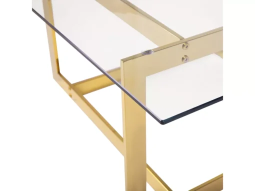 Table Basse Dorée En Verre CRYSTAL -Meilleur Meubles Magasin table basse 16208023
