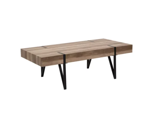 Table Basse Rectangulaire Marron ADENA -Meilleur Meubles Magasin table basse 16208087