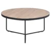Table Basse Noire Avec Plateau En Bois MELODY BIG -Meilleur Meubles Magasin table basse 16208875