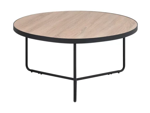 Table Basse Noire Avec Plateau En Bois MELODY BIG -Meilleur Meubles Magasin table basse 16208883