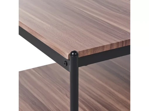 Table Basse Bois Sombre Et Noir AVOCA -Meilleur Meubles Magasin table basse 16209817