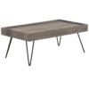 Table Basse Bois Foncé 100 X 60 Cm WELTON -Meilleur Meubles Magasin table basse 16212913