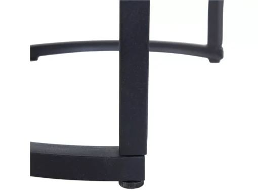 Lot De 2 Tables Appoint Béton/noires DIXIE -Meilleur Meubles Magasin table basse 16369485