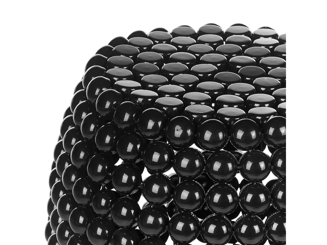 Table D'appoint Noire Grande UHANA 5 Table D'appoint Noire Grande UHANA – Image 3