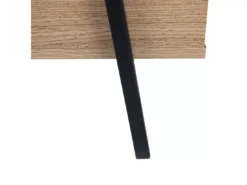 Table Basse En Bois Clair Et Noir BLACKPOOL -Meilleur Meubles Magasin table basse 16423815