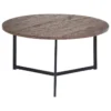 Table Basse Teinte Bois Sombre Et Noir TIPPO -Meilleur Meubles Magasin table basse 16423837
