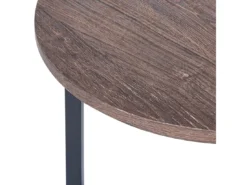 Table Basse Teinte Bois Sombre Et Noir TIPPO -Meilleur Meubles Magasin table basse 16423843