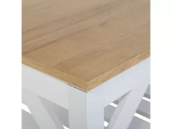 Table Basse Bois Clair/blanc 100 X 60 Cm SAVANNAH -Meilleur Meubles Magasin table basse 16424253