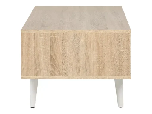 Table Basse En Bois Clair Et Blanc SWANSEA -Meilleur Meubles Magasin table basse 16424659