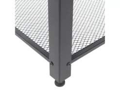Table Appoint Bois Foncé Et Noire 45 X 45 Cm ASTON -Meilleur Meubles Magasin table basse 16614669